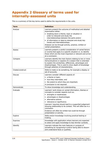 A Level Sport Specification by Ullswater Community College - Issuu