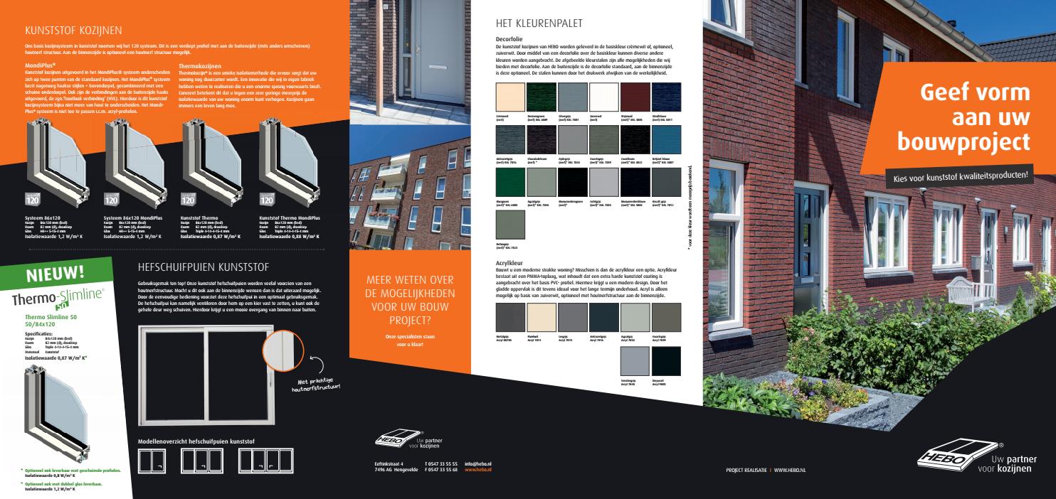 HEBO Kozijnen BV Projectfolder by HEBO Kozijnen BV Issuu
