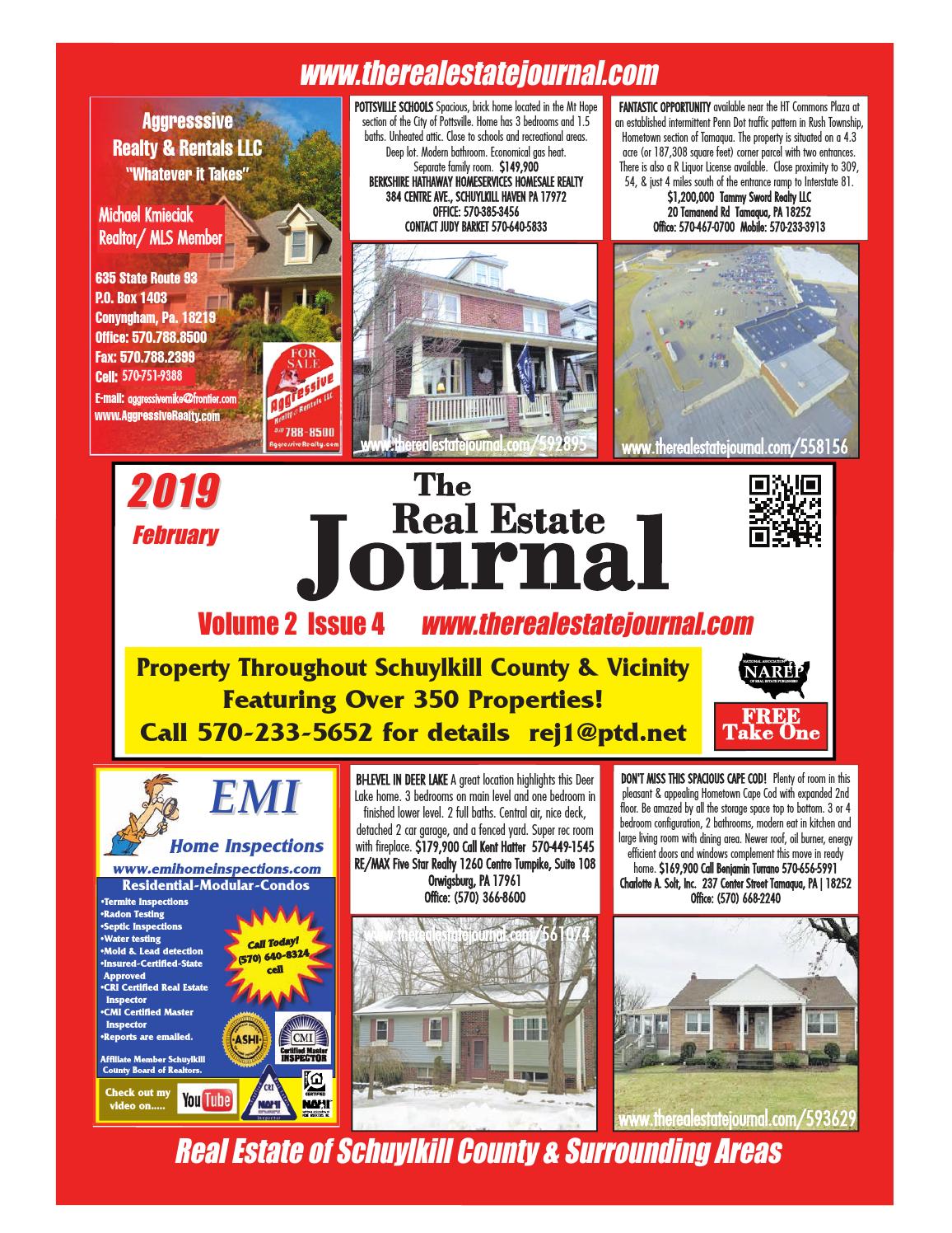Real Estate Journal Schuylkill County V2 Issue 4 by REJournal Issuu