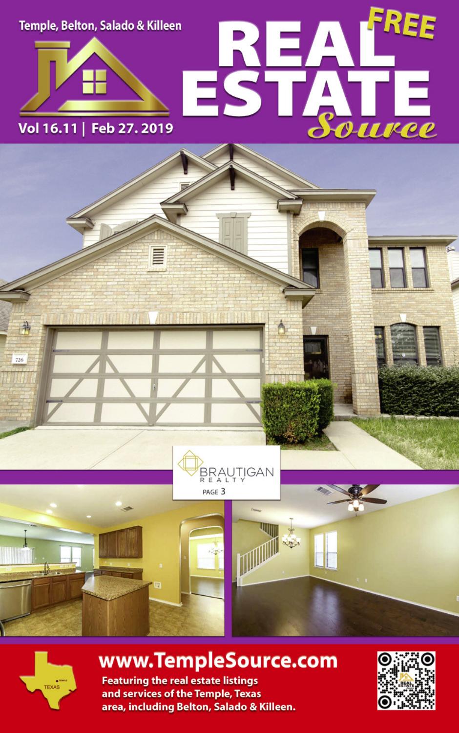The Temple, Belton, Salado & Killeen Real Estate Source Vol.16, Issue