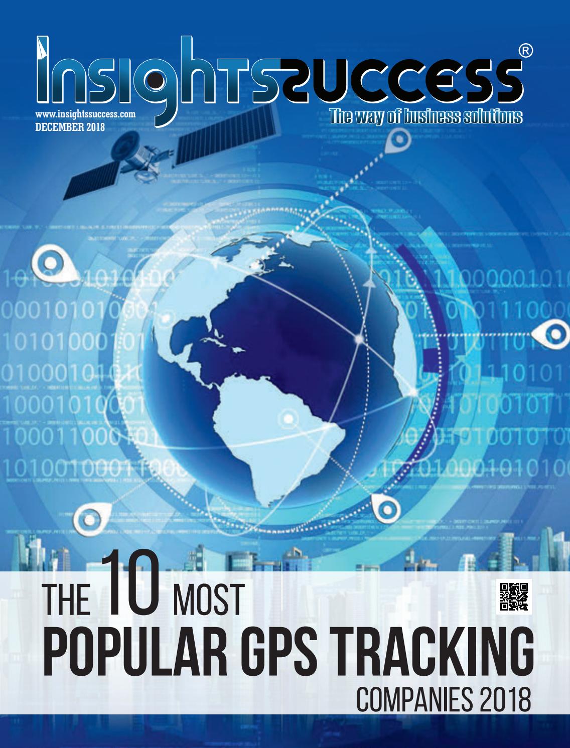 The 10 Most Popular GPS Tracking Companies 2018 by Insights Success