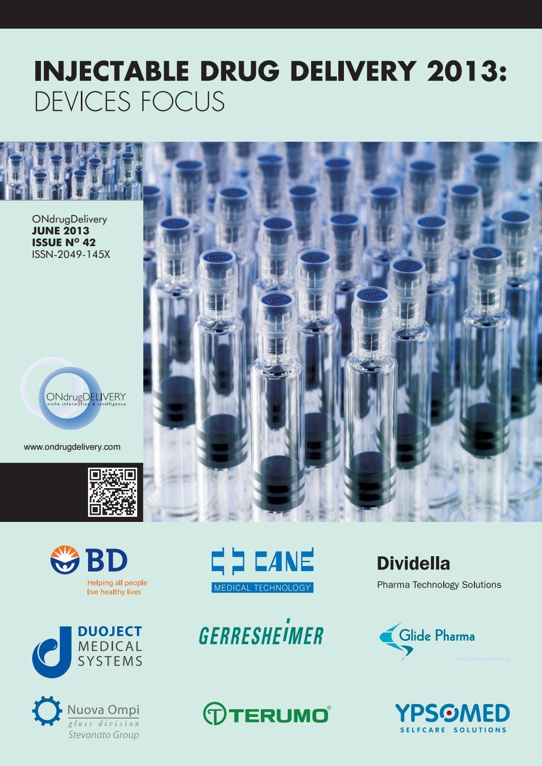 Sdp Injectables Injectable Drug Delivery: Devices Focus - ONdrugDelivery - Issue 42 ...