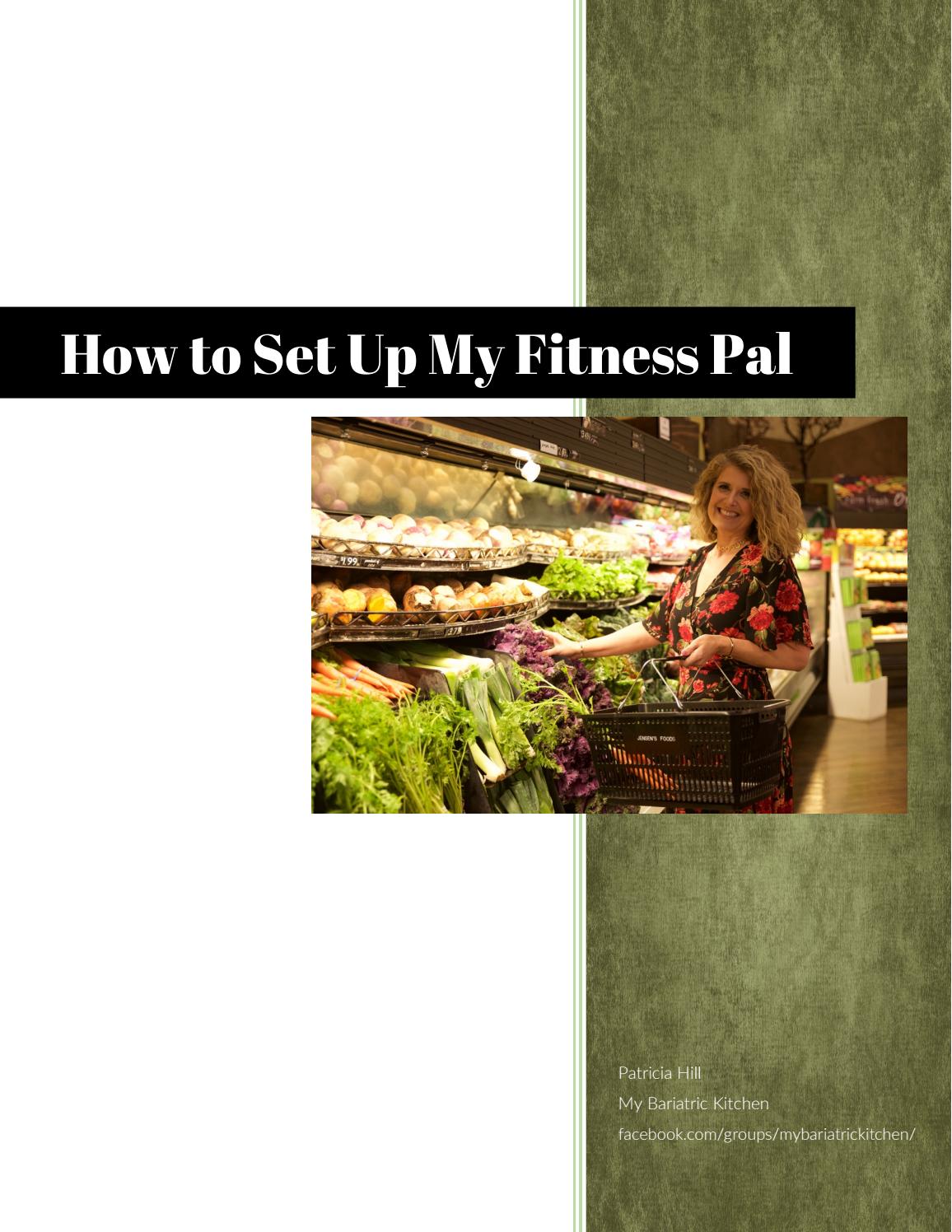 How to Set Up My Fitness Pal for Balanced Keto by My Bariatric Kitchen