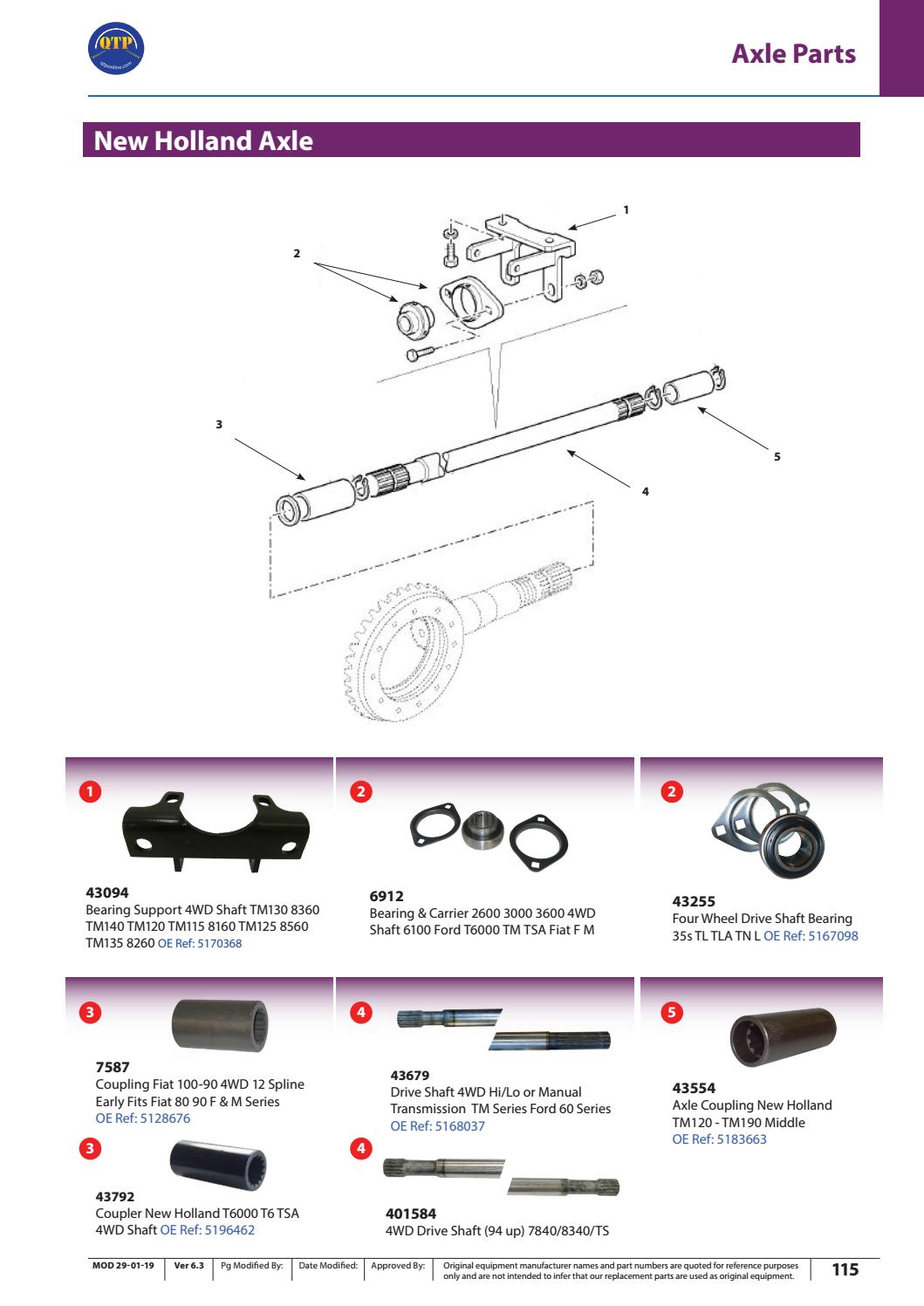 4 ford newholland by Quality Tractor Parts - Issuu
