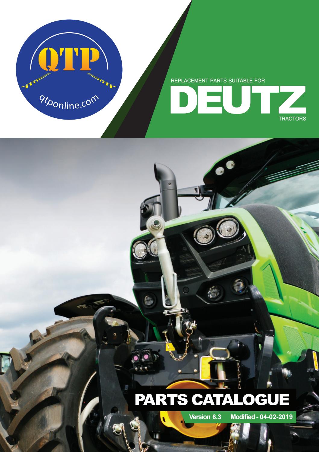 Deutz by Quality Tractor Parts Issuu