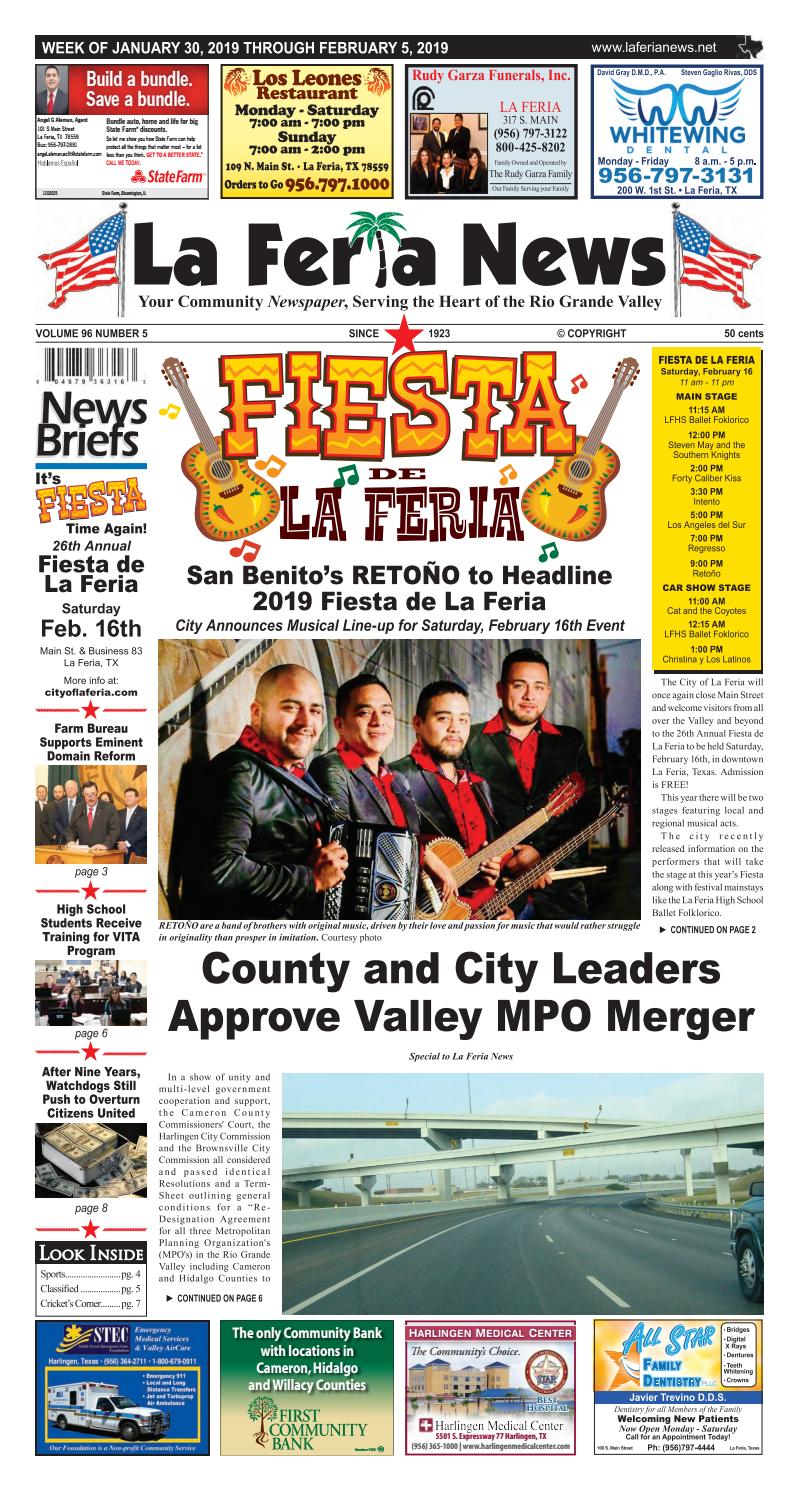 La Feria News January 30, 2019 by La Feria News Issuu