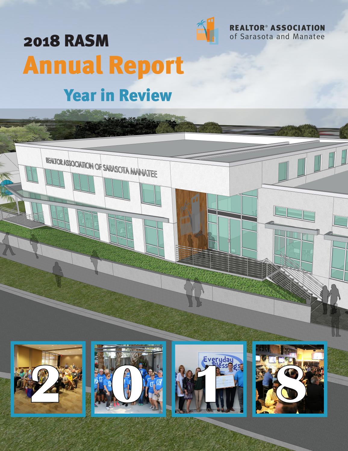 RASM 2018 Annual Report by REALTOR® Association of Sarasota and Manatee