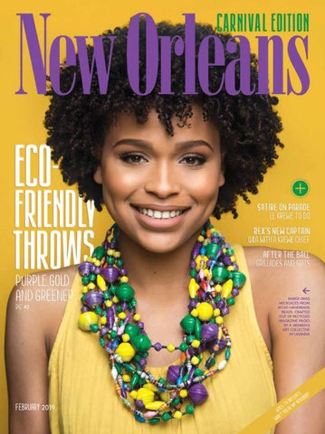 Cover of "New Orleans Magazine February 2019"