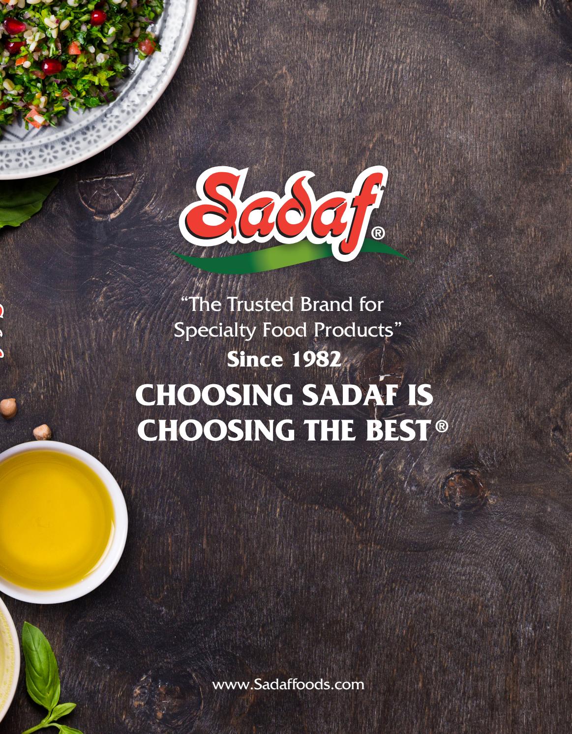 Sadaf Foods Catalogue by Sadaf Foods Issuu