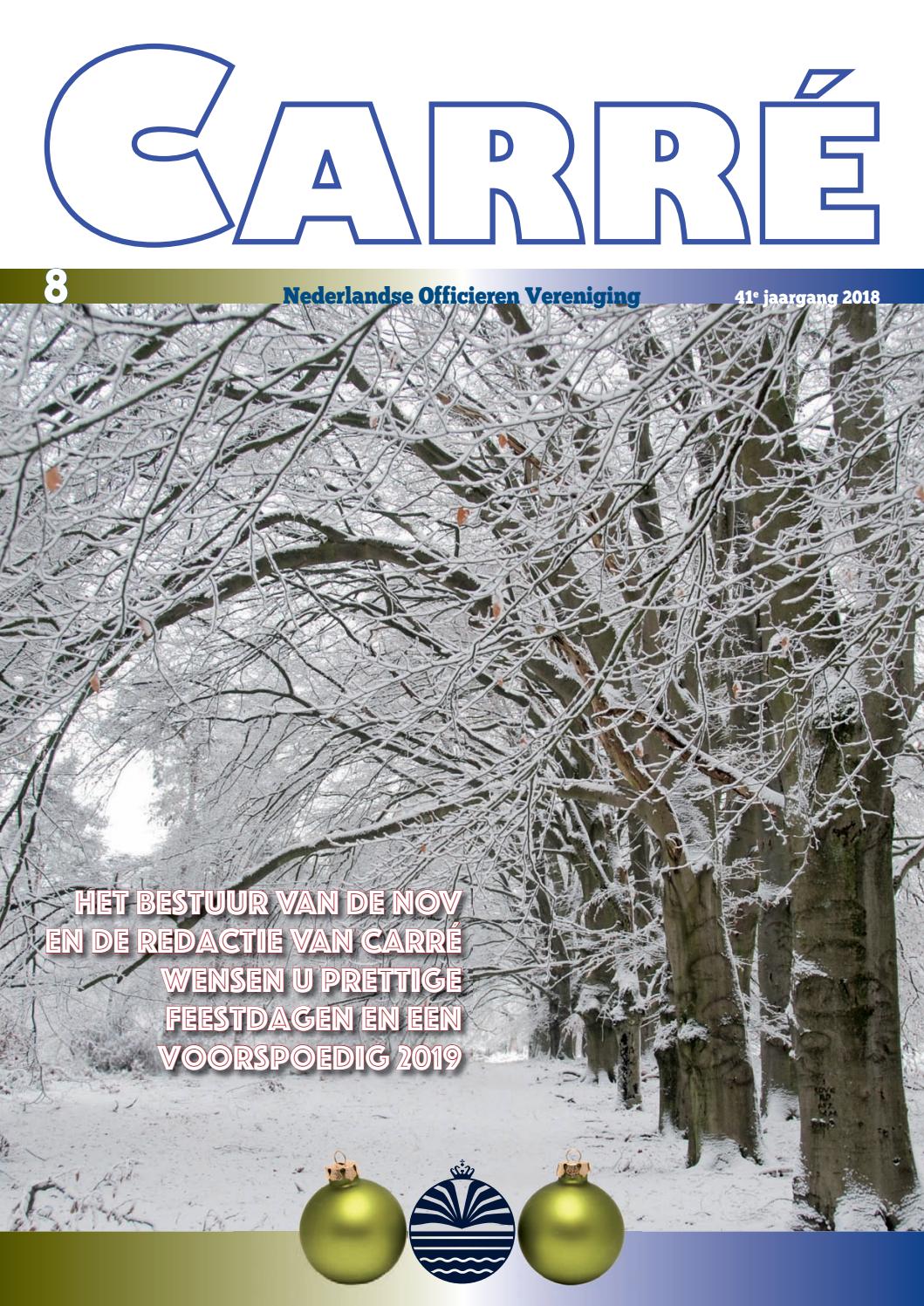 Carre Nummer 8 2018 By Nederlandseofficierenvereniging Issuu