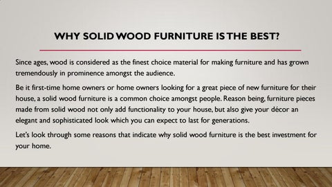 Here’s Why You Should Prefer Investing in a Solid 实木 家具 第 2 页