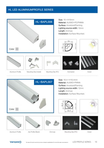 LED 型材灯 灯饰系列 2019 第 13 页