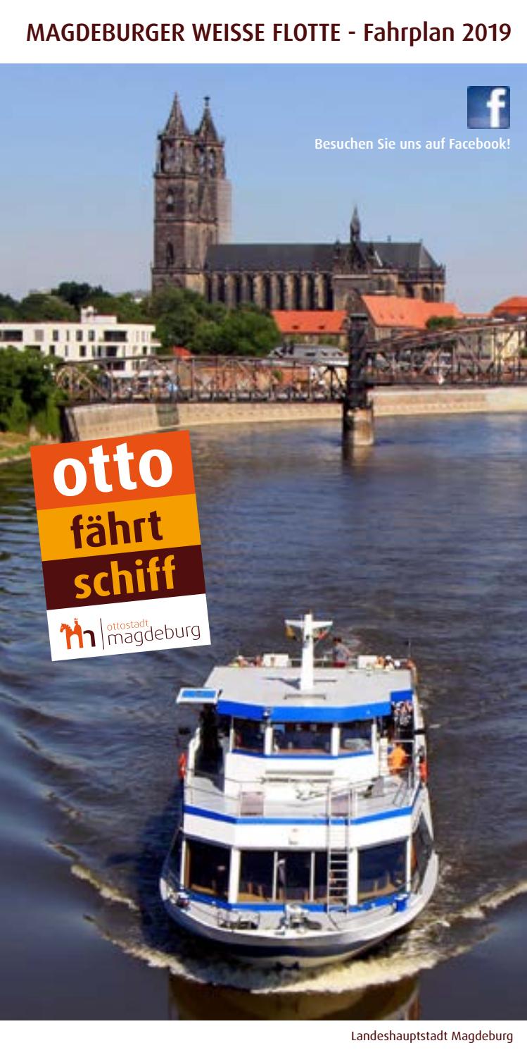 Magdeburger „Weiße Flotte“ / Fahrplan 2019 by MMKT GmbH Issuu