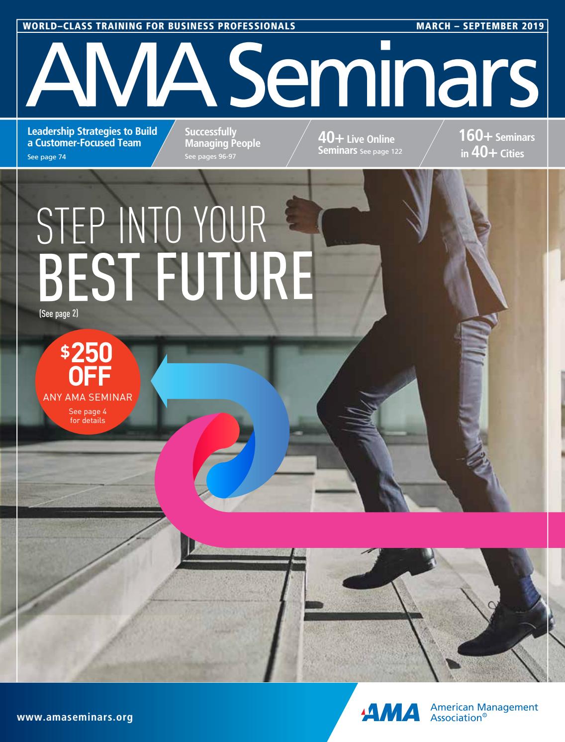 ama seminars by americanmanagementassociation