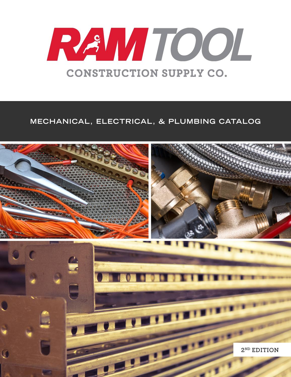 2nd Edition MEP Catalog by Ram Tool Construction Supply Co. Issuu