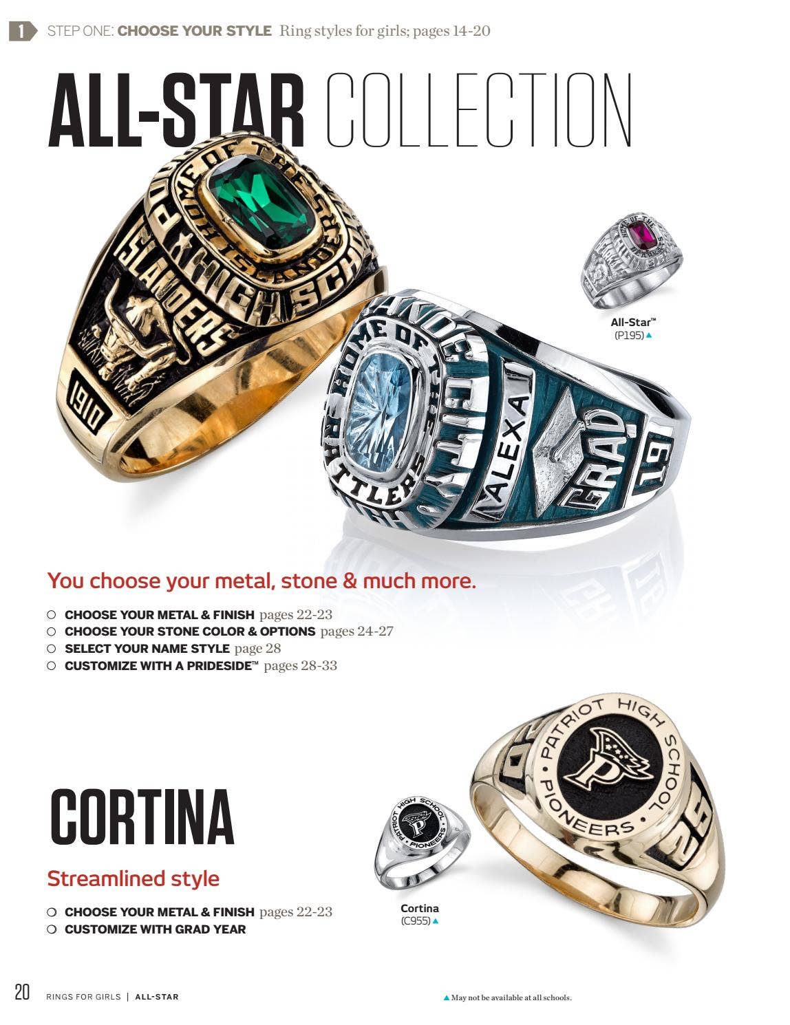 Herff Jones High School Ring Catalog 2019 by Herff Jones Issuu