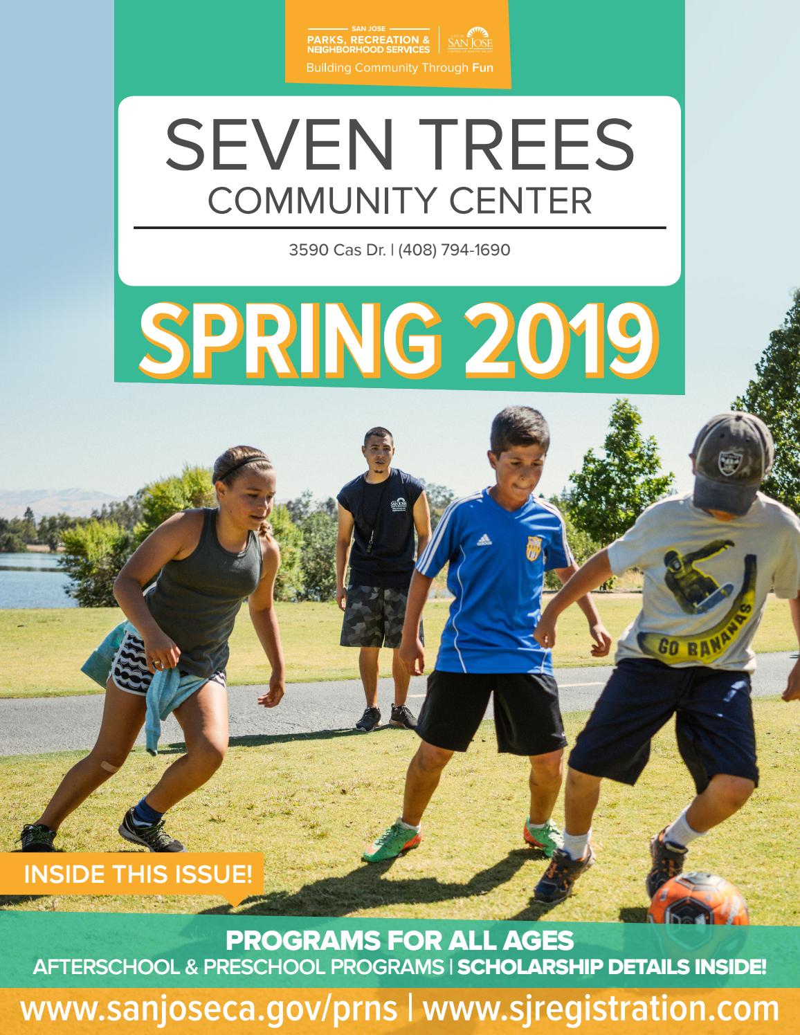Seven Trees Community Center Brochure by San José Parks, Recreation and