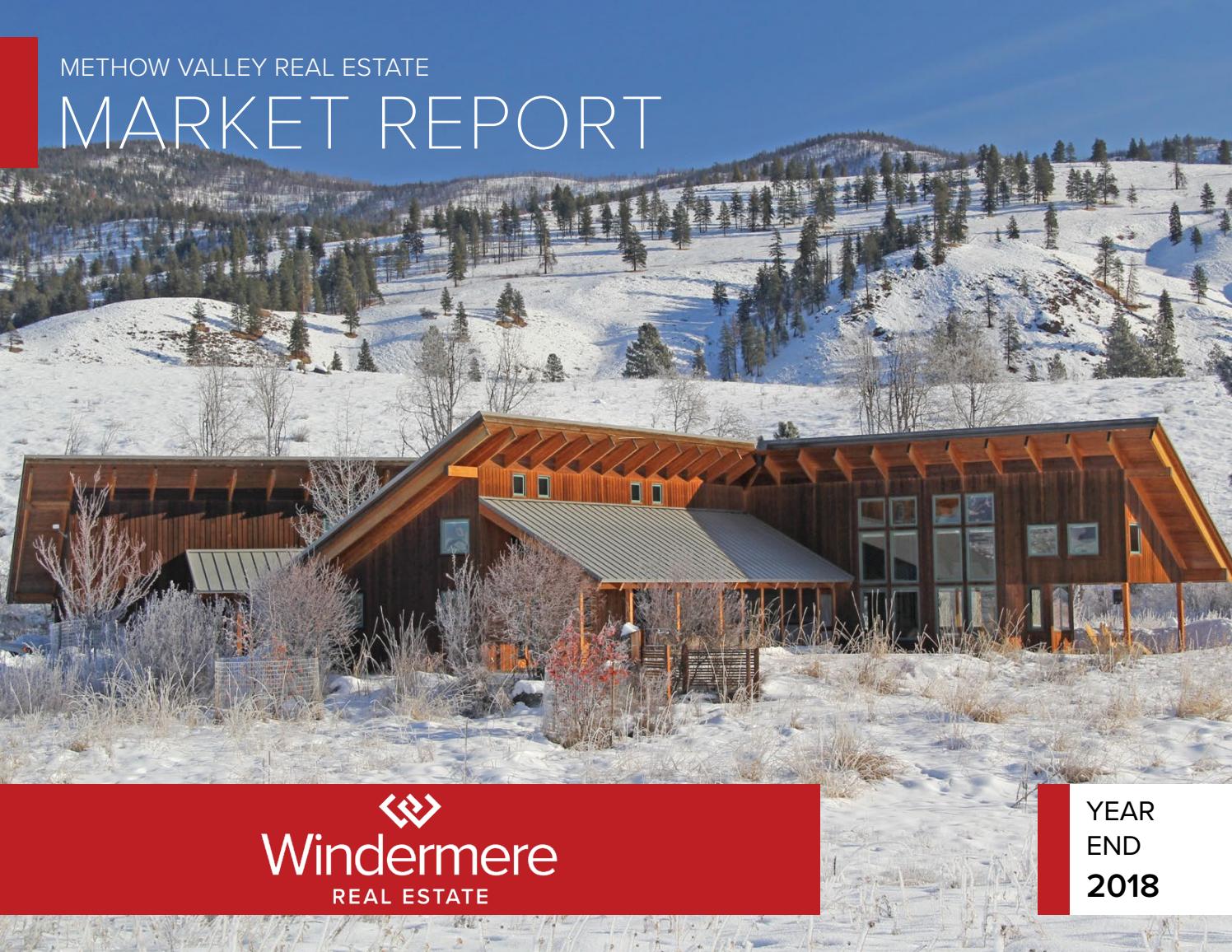 Windermere Methow Valley Real Estate 2018 Market Report by