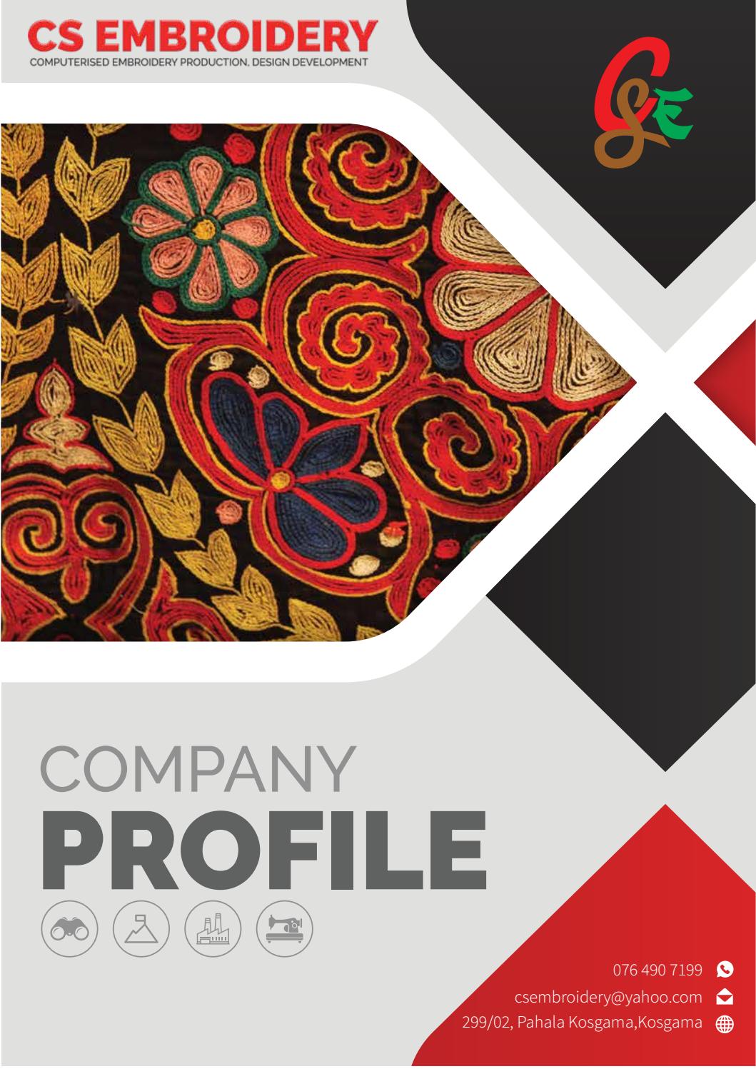 CS Company Profile by Amila Laksitha Issuu
