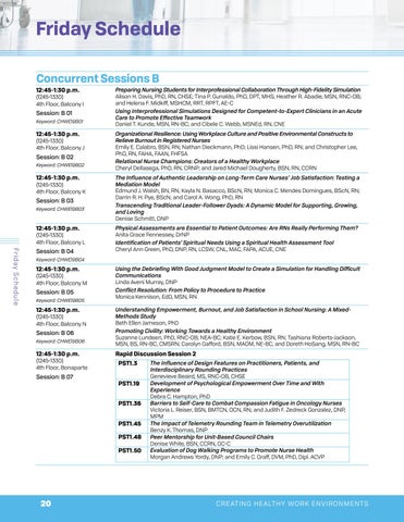 Creating Healthy Work Environments 2019 第 20 页