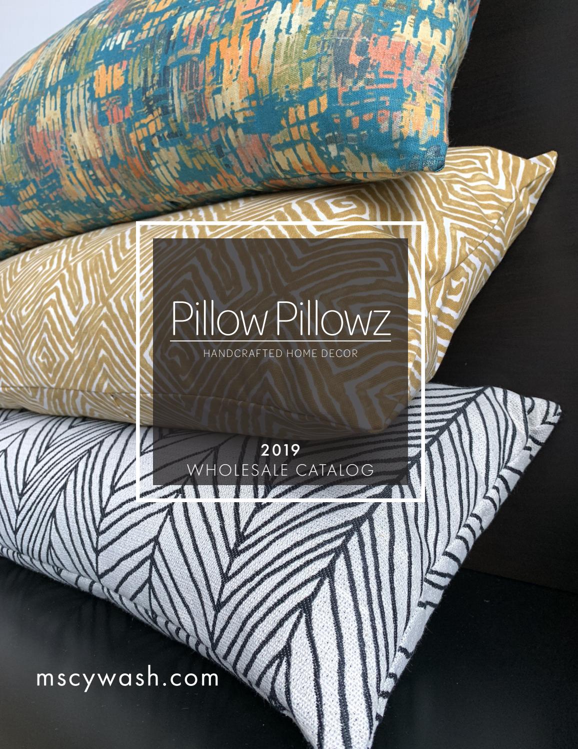 PILLOW PILLOWZ WHOLESALE CATALOG 1ST EDITION by CHIVONNE GREEN Issuu