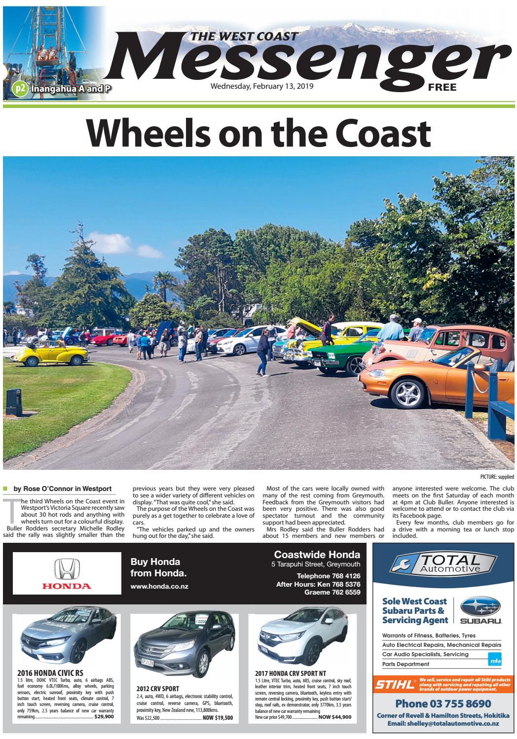 West Coast Messenger 13 February 2019