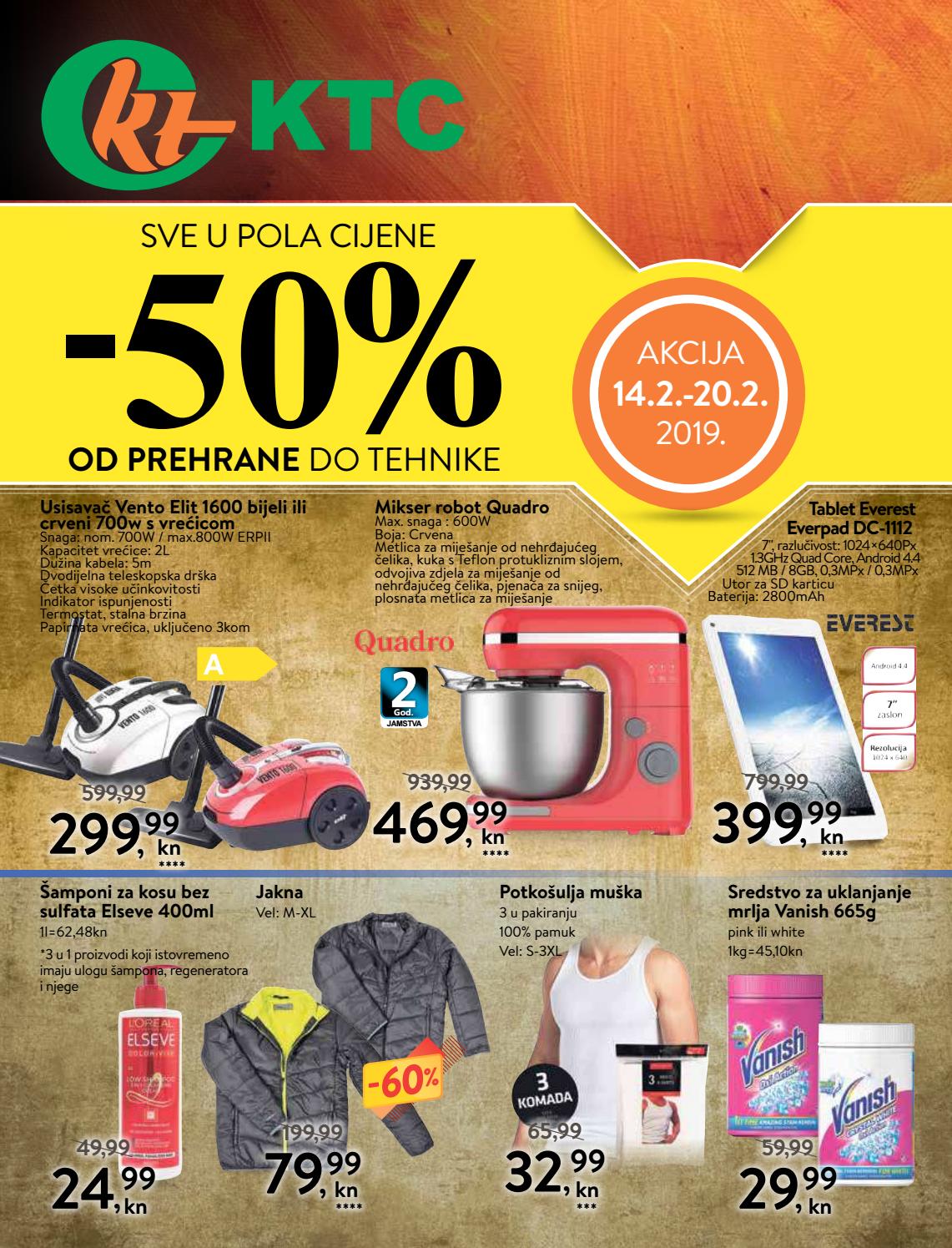 KTC katalog Sve u pola cijene od 14.20.02.2019. by Catalog.hr Issuu