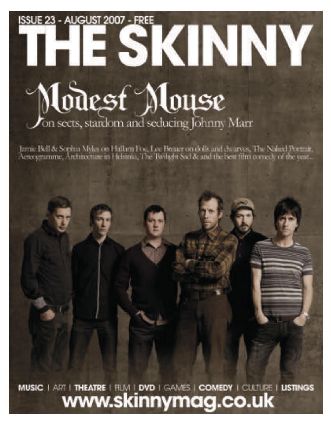 The Skinny August 2007 by The Skinny