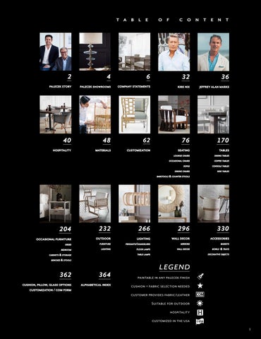 PALECEK 2019 家具 × 配件 目录 第 3 页