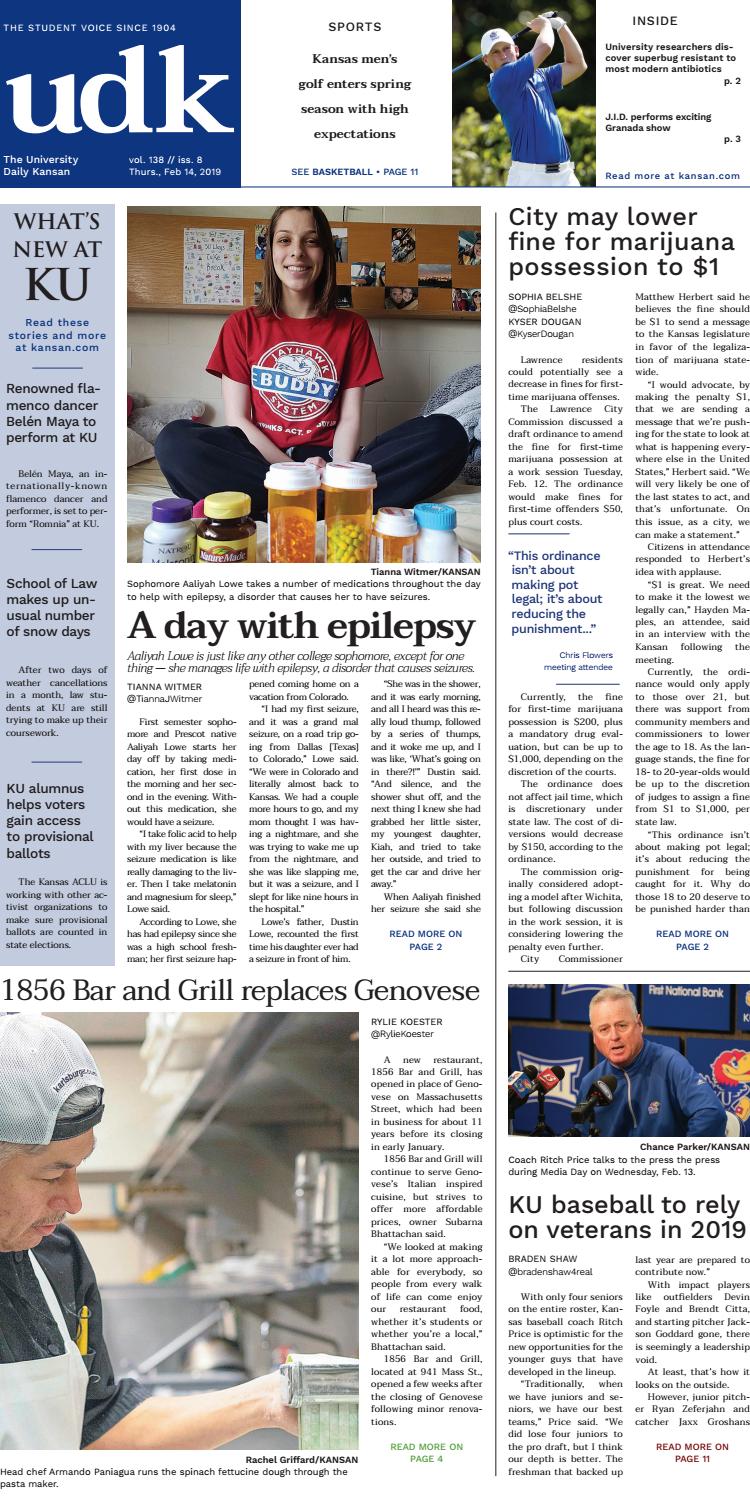 UDK 2/14 by University Daily Kansan Issuu