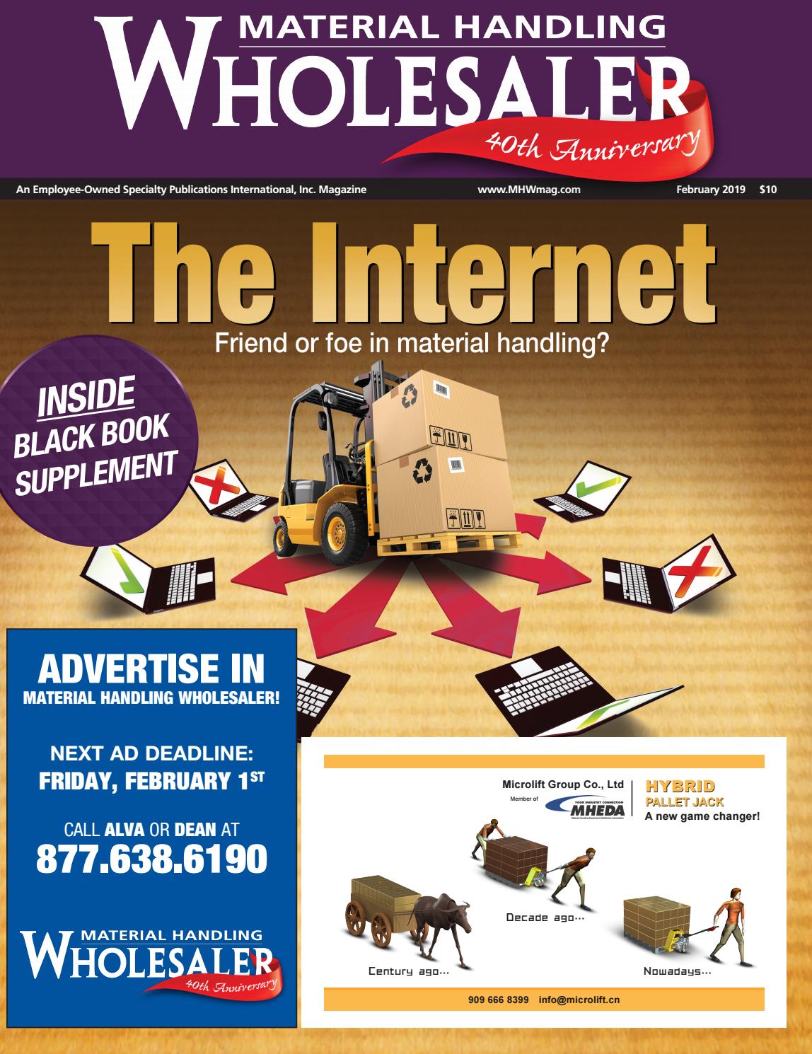 February 2019 Material Handling Wholesaler by Material Handling