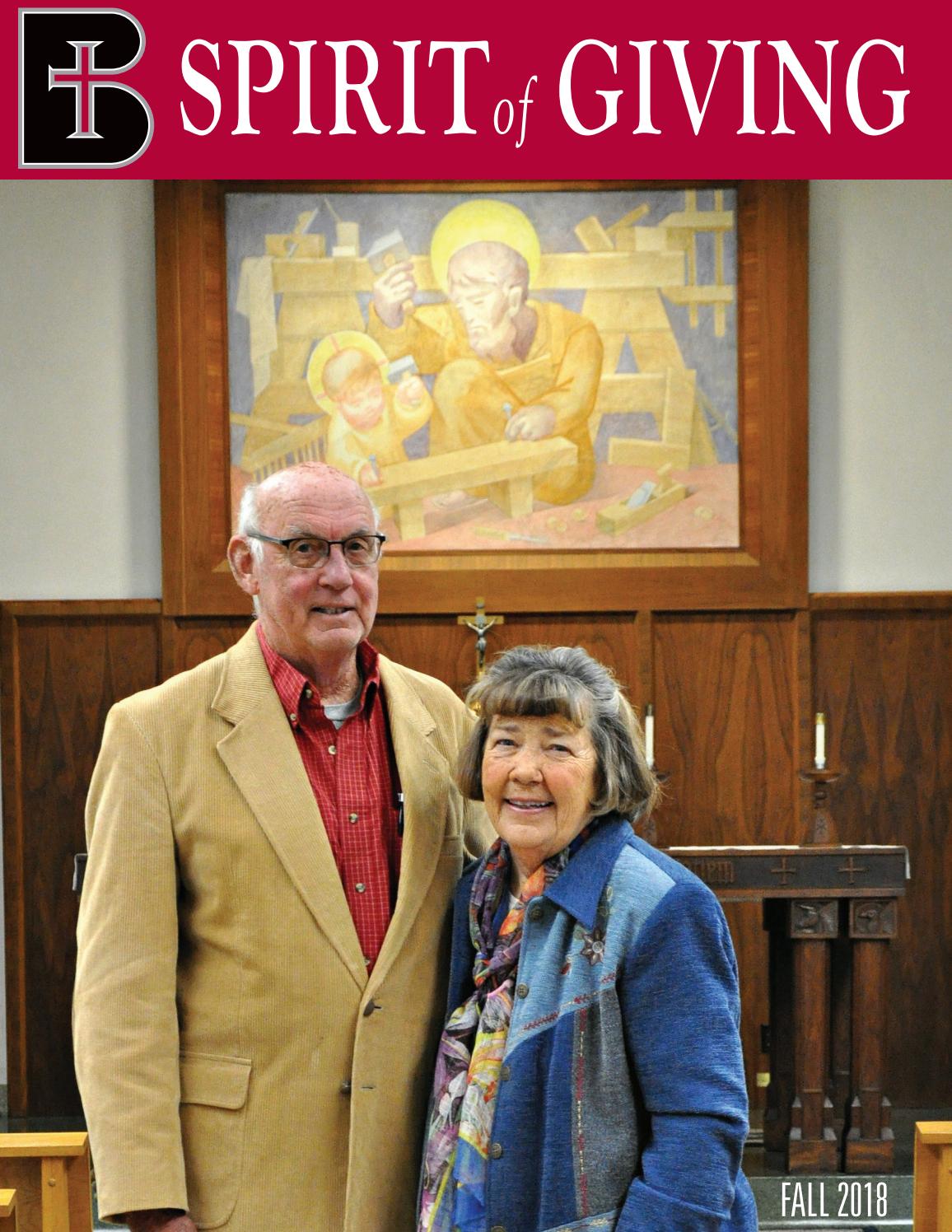 Spirit of Giving Fall 2018 by Benedictine College Issuu