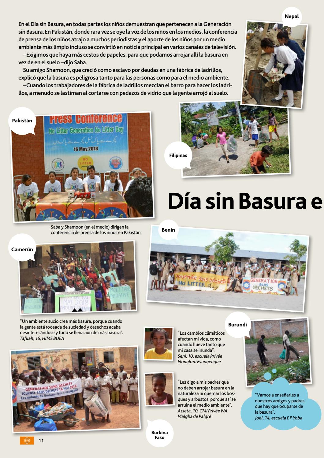 Español No litter generation by World's Children's Prize Issuu