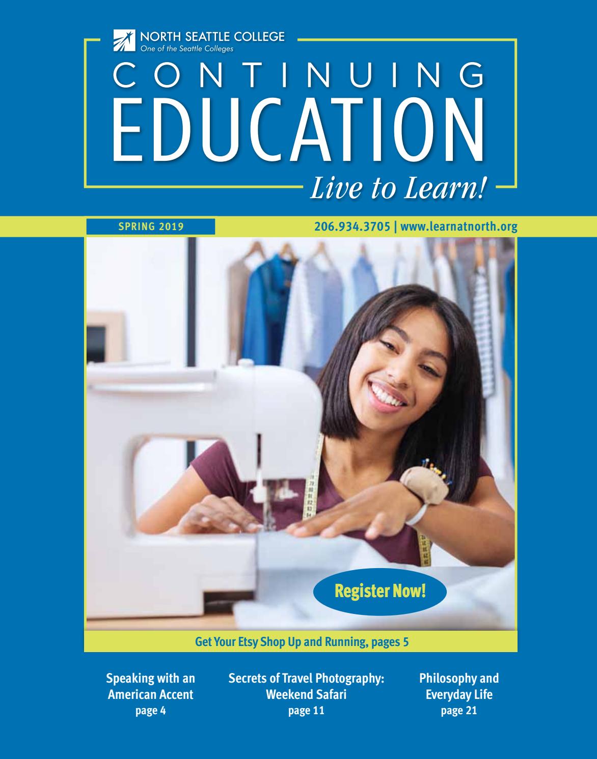 Spring 2019 by Continuing Education Issuu