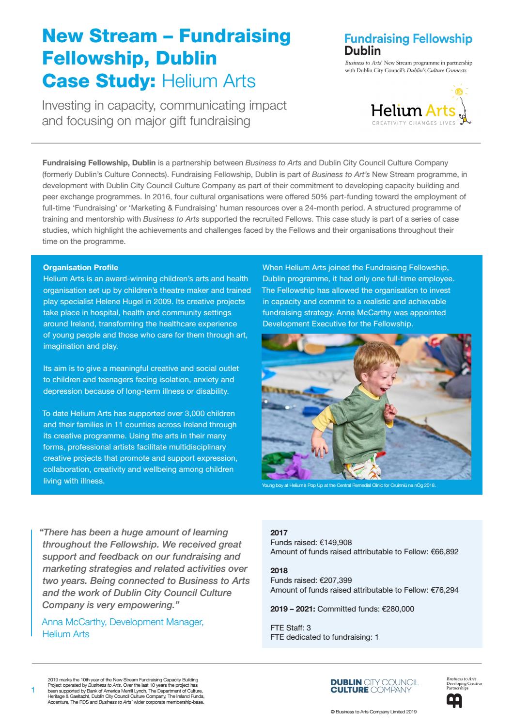 Fundraising case study image