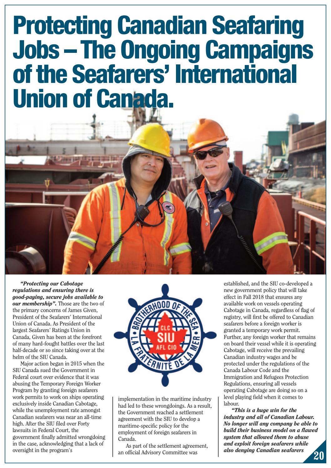 The Seafarer - Issue 8 by RMT Union - Issuu