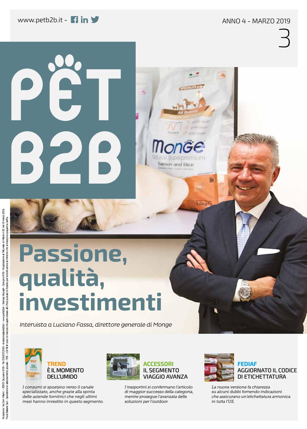 Pet B2b Marzo 2019 By By Editoriale Farlastrada Issuu