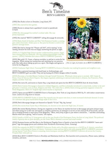 BEN'S 庭院 家具型录 STYLEGUIDE 2019 第 3 页