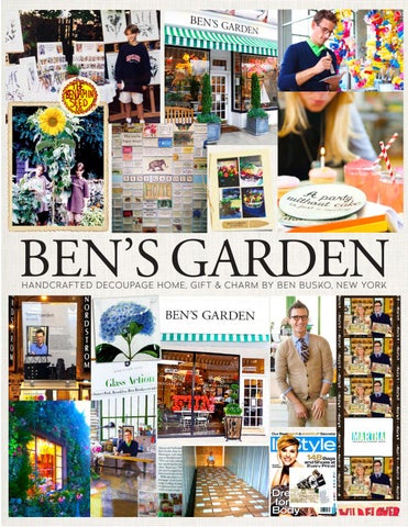 BEN'S 庭院 家具型录 STYLEGUIDE 2019 第 4 页