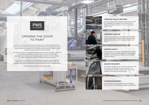 PWS Distributors Ltd 家具目录 · An introduction to PWS 第 4 页