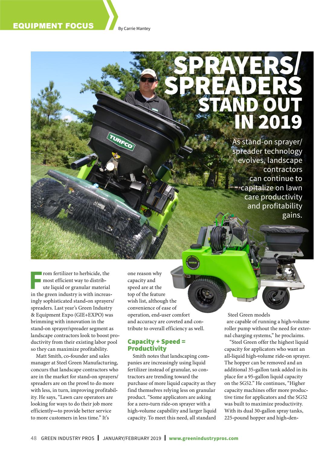 Green Industry Pros Jan Feb 2019 By Greenindustrypros Issuu Green Industry Pros Jan Feb 2019 By