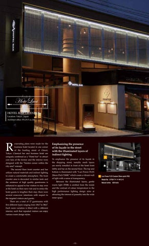 Luci Pte. Ltd. official 灯饰目录 · Hoteluci special 版 第 14 页