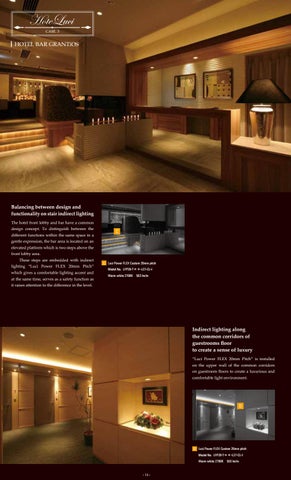 Luci Pte. Ltd. official 灯饰目录 · Hoteluci special 版 第 16 页