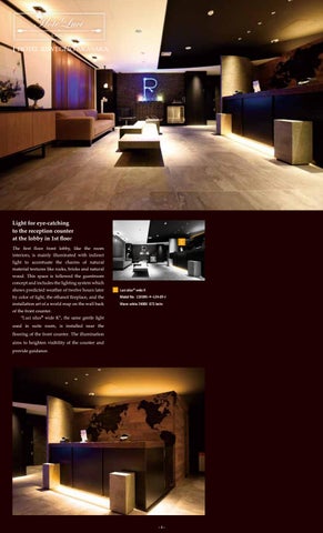 Luci Pte. Ltd. official 灯饰目录 · Hoteluci special 版 第 6 页
