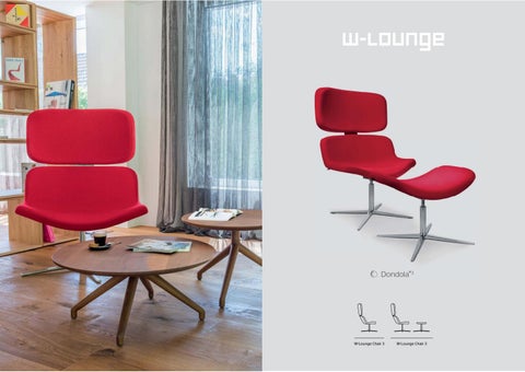 Done SARL 家具目录 · W-Lounge 椅 3 第 11 页