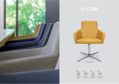 Done SARL 家具目录 · W-Lounge 椅 3 第 5 页