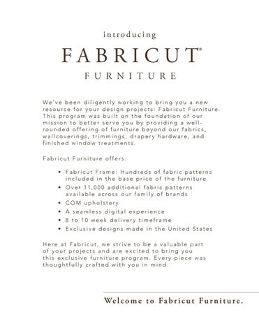 Fabricut, Inc. Fabricut 家具 型录 第 3 页