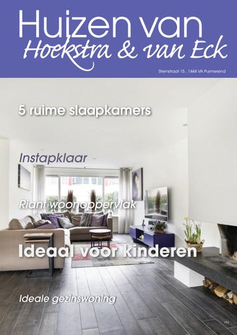 sternstraat 15, purmerendhoekstra en van eck makelaars - méér