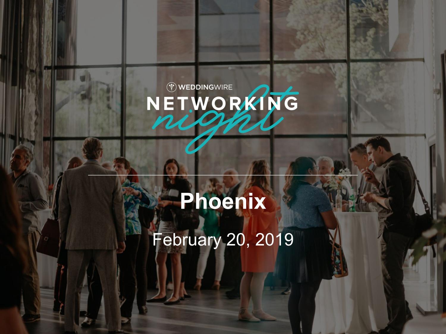 WeddingWire Networking Night Phoenix by WeddingWire Issuu