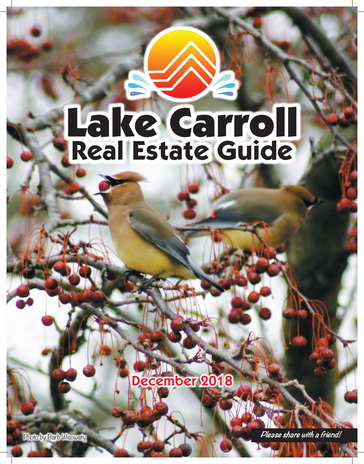 SVM_Lake Carroll Real Estate_120518 by Shaw Media Issuu
